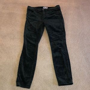 Dark Green Corduroy Jeans